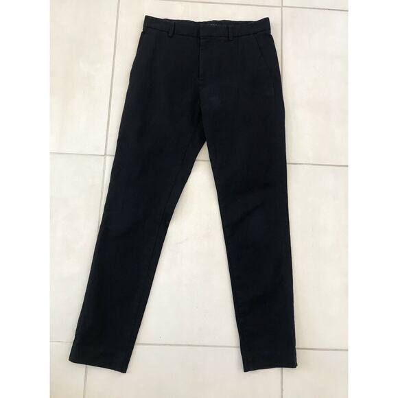 COS Women Sz 29 Cotton Stretch High Rise Tapered Pants FLAW - Picture 1 of 10